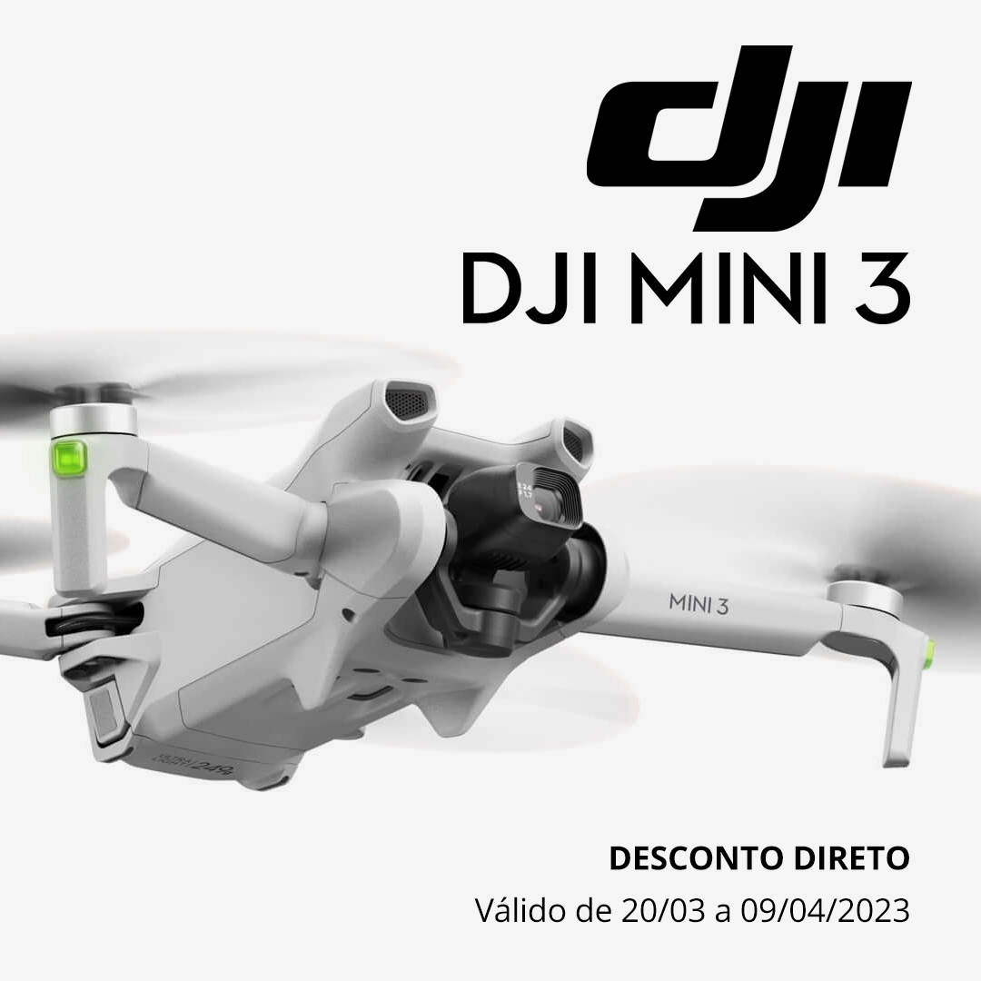 Campanha Promocional Março 2023 - DJI Mini 3